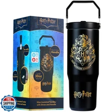 Get Trend Harry Potter Tumbler with Straw 30oz Kids Teens Insulated Cup with 