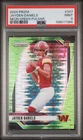 2024 Panini Prizm - Rookies Jayden Daniels #347 Neon Green Pulsar Prizm (RC)