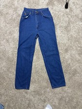 Vintage Wrangler Jeans No Fault Denim Mom High Rise 1970s Women's 8 USA Made