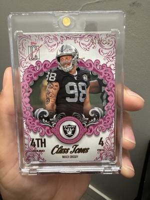 2025 Topps Company Maxx Crosby Class Icons /250 Las Vegas Raiders #CI-6