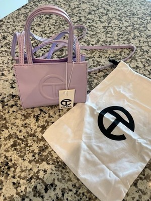 Authentic Telfar Small Shopping Bag Lavender 
