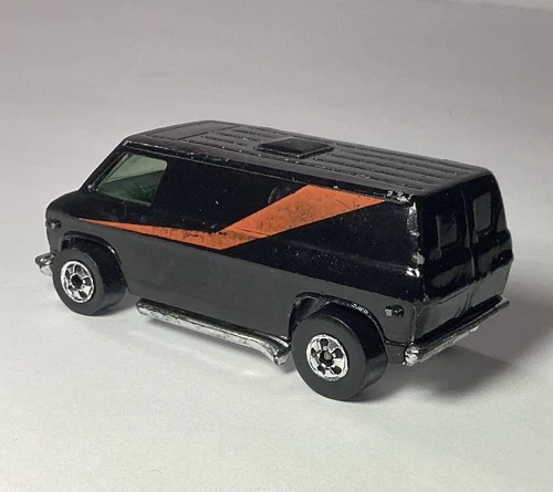 VINTAGE 1974 HOT WHEELS BLACKWALL SUPER VAN A TEAM 1/64 DIECAST HK VG COND L@@K!