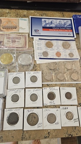 38 NGC & PCGS slabbed coin lot unc, SILVER Half & Ike Dollar Proof & Mint set's - Picture 3 of 18
