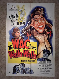 The WAC from Walla Walla 1952 Movie Poster 27x41 Judy Canova Stephen Dunne