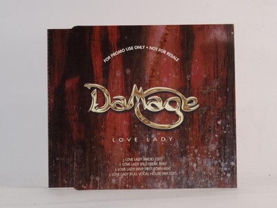 Damage Love Lady (E40) 4 Track Promo CD Single Picture Sleeve BIG LIFE