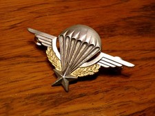 Fallschirmspringerabzeichen Frankreich DRAGO mit Nummer 280094 Bundeswehr Orden