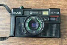 RICOH AF-2 35mm Film Camera Rikenon 38mm f/2.8 Auto Focus Used