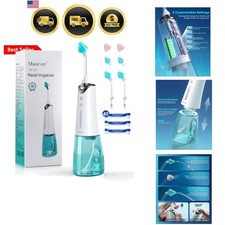 Nasal Irrigation System, Cordless Nasal Rinse...