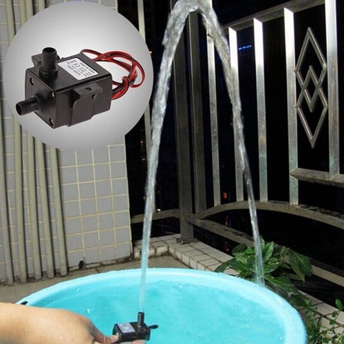 Mini WasserpumpeTauchpumpeBrunnenpumpe Salz Schlüsselwörter Springbrunnen Teich - Bild 19 von 21