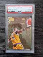 1996 Skybox Premium Kobe Bryant RC PSA 9 ? Rookie Card MINT Lakers. rookie card picture