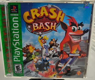 Crash Bash Sony Playstation 1 PS1 Brand NEW - SEALED - GREATEST HITS
