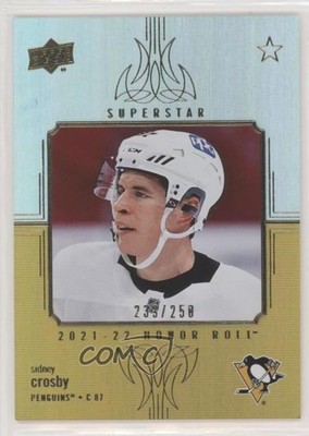 2021-22 Upper Deck Series 1 Honor Roll Rainbow 233/250 Sidney Crosby #HR-15 0zu