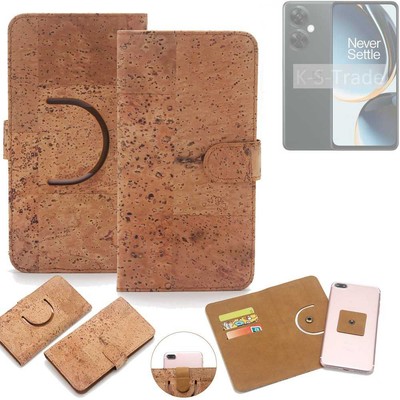 Wallet case für OnePlus Nord CE 3 Lite Kork Schutz Hülle Walletcase Cover Tasc