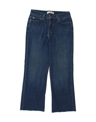 Levi's 512 Bootcut-Damenjeans US 10 Large W30 L25 marineblau DL19