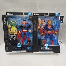 McFarlane DC Multiverse Strange Lives of SUPERMAN Action Comics  1 Platinum Chas