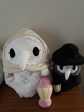 Squishable Plague Nurse and Mini Squishable Plague Doctor Plush Lot