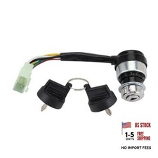 5 Wire Ignition Key Switch with Cap for 50cc 70cc 90cc 110cc 125cc 150cc ATV