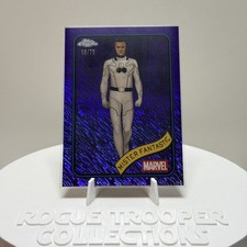 MISTER FANTASTIC #89 Purple Shimmer Refractor 18/75 - 2025 Topps Chrome Marvel