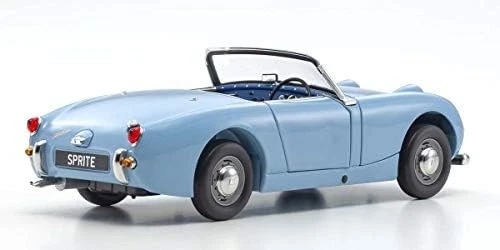 Kyosho Original 1/18 Austin Healey Sprite Speedwell Blue KS08953SBL Model Car - Image 2 of 4