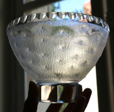 Coupe / vase Art Déco Daum Nancy Gravé à l'acide et taillé 1930