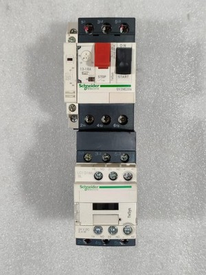 SCHNEIDER ELECTRIC LC1D186BL 24VDC MOTOR STARTER GV2ME 13-18 CONTACTOR/RELAY