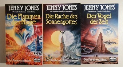 Der Flug über das Feuer Band 1-3 komplett Jenny Jones Fantasy Buch K116-4 Jenny 