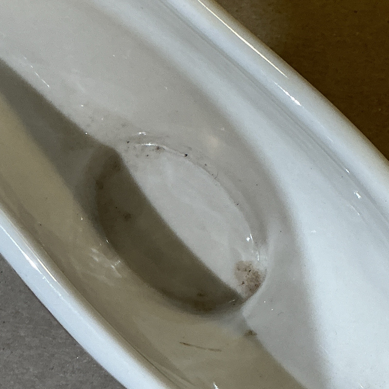 Vintage Sterling China Gravy Boat Hotel Del Coronado San Diego CA INV-B4G20