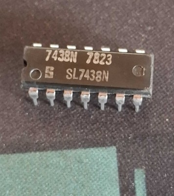 SL7438N ||   new original || Quad Logic Gates IC  || Dip14  || 5pcs