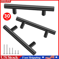 30 Pack 5 Inch Kitchen Cabinet Handles Matte Black Cabinet Pulls Black Drawer..