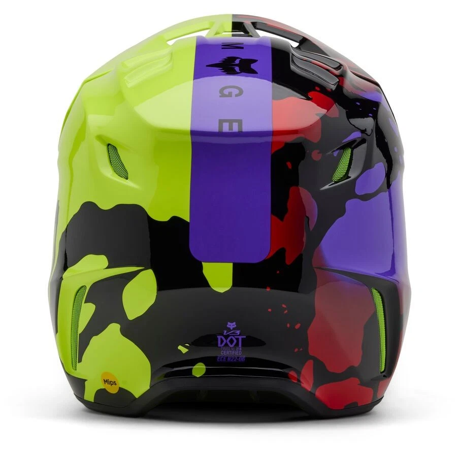 Casco Fox Racing 2025 V3 con MIPS - acelerador Foto 3 de 4