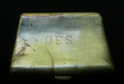 c1890 Anglo-Indian 'Lucknow' Cigarette Case Order Of The Eastern Star-Freemasons — photo 9
