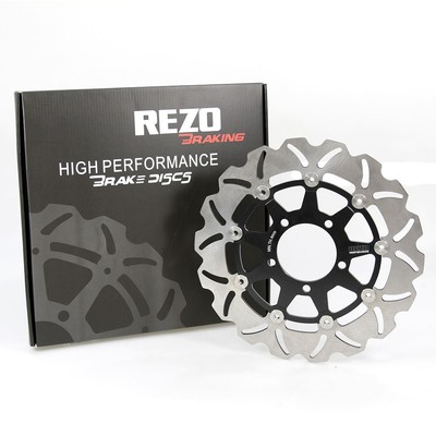 Rezo gewellte Bremsscheibe vorne für Kawasaki GTR 1400 (ZG 1400) 10-14