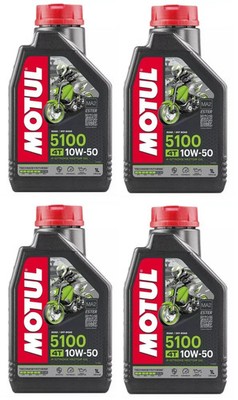 Motoröl Motul 5100 10W-50 Ester synthetisch 4Liter Motorrad Bike Motorenöl