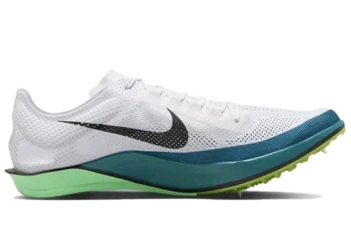 Size 5.5 - Nike ZoomX Dragonfly 2 Elite White Bright Spruce Track
