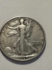 1939 S Walking Liberty Half Dollar 90% Silver EF Circulated Strong Detail N464