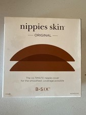 Nippies Nipple Cover - Sticky Adhesive Silicone Nipple Pasties Reusable 4 L/XL