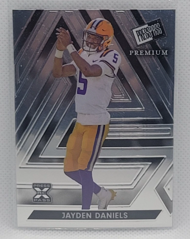 2024 Leaf Press Pass Premium - Jayden Daniels #124 for sale | eBay