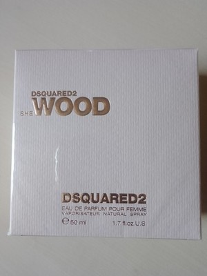 Dsquared2 She Wood for Women 50ml Eau de Parfum Vaporizer