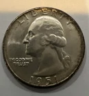 1951 D 25C Washington Quarter