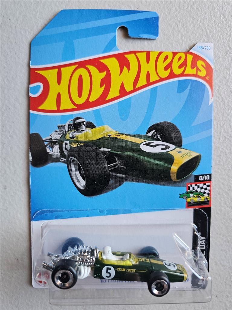 2024 Hot Wheels 188/250 HRY76 '67 Lotus Type 49, HW Race Day