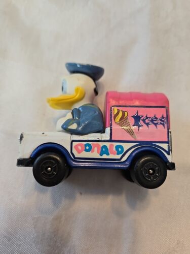 1980 Matchbox Disney No 11 Donald Duck Ice Cream Truck Used - Picture 2 of 8