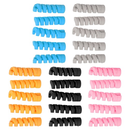 4Pcs Spiral Cable Protector Charging Cable Wire Organizer For Phone Data Line - Picture 11 of 46