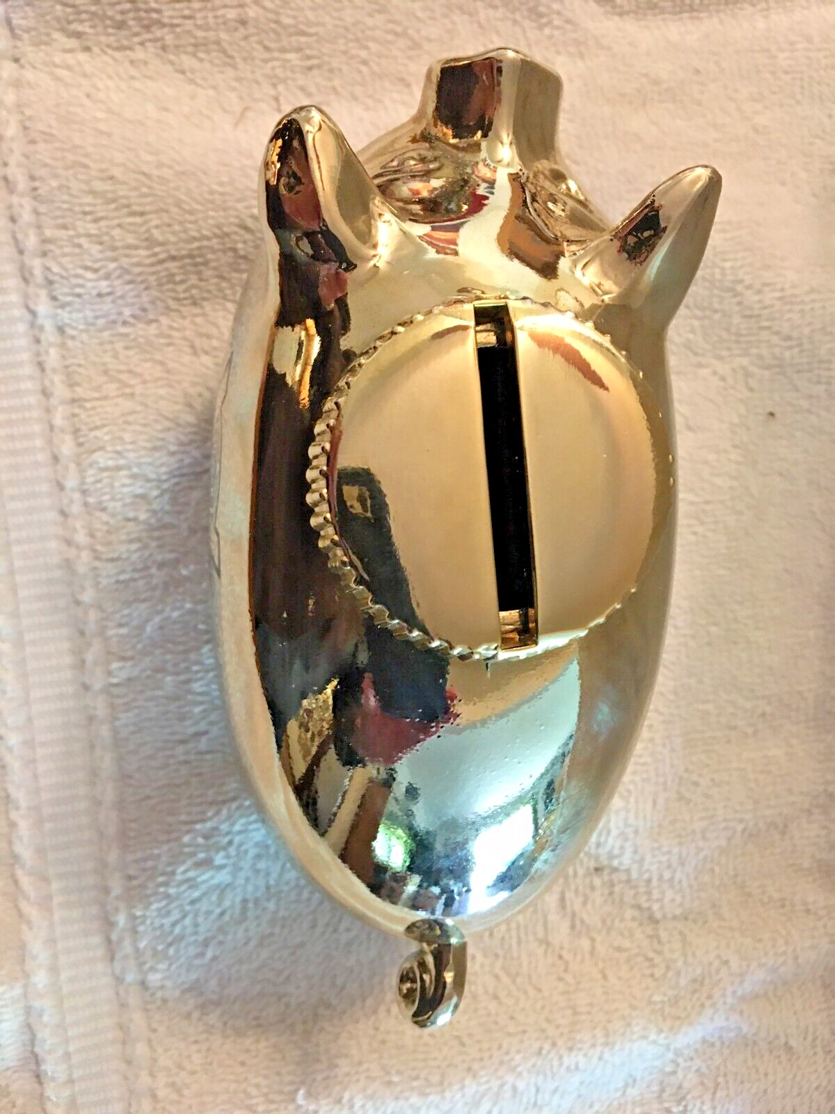 Vintage Harley Davidson 25th and 50th Anniversary Metal HOG Banks