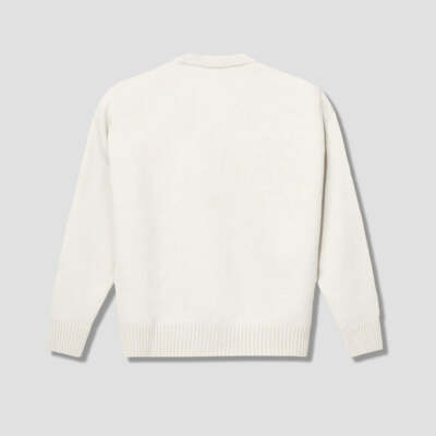 ami♡*°　1225 Ami Alexandre Mattiussi WHITE heart Sweater with logo size