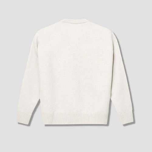 Ami Alexandre Mattiussi weißer Pullover in Herzform mit Logo Gr. XL - - Bild 4 von 4