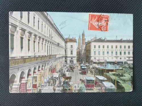 CPA 31 TOULOUSE - La Place du Capitole pendant le Marché - Imagen 1 de 2