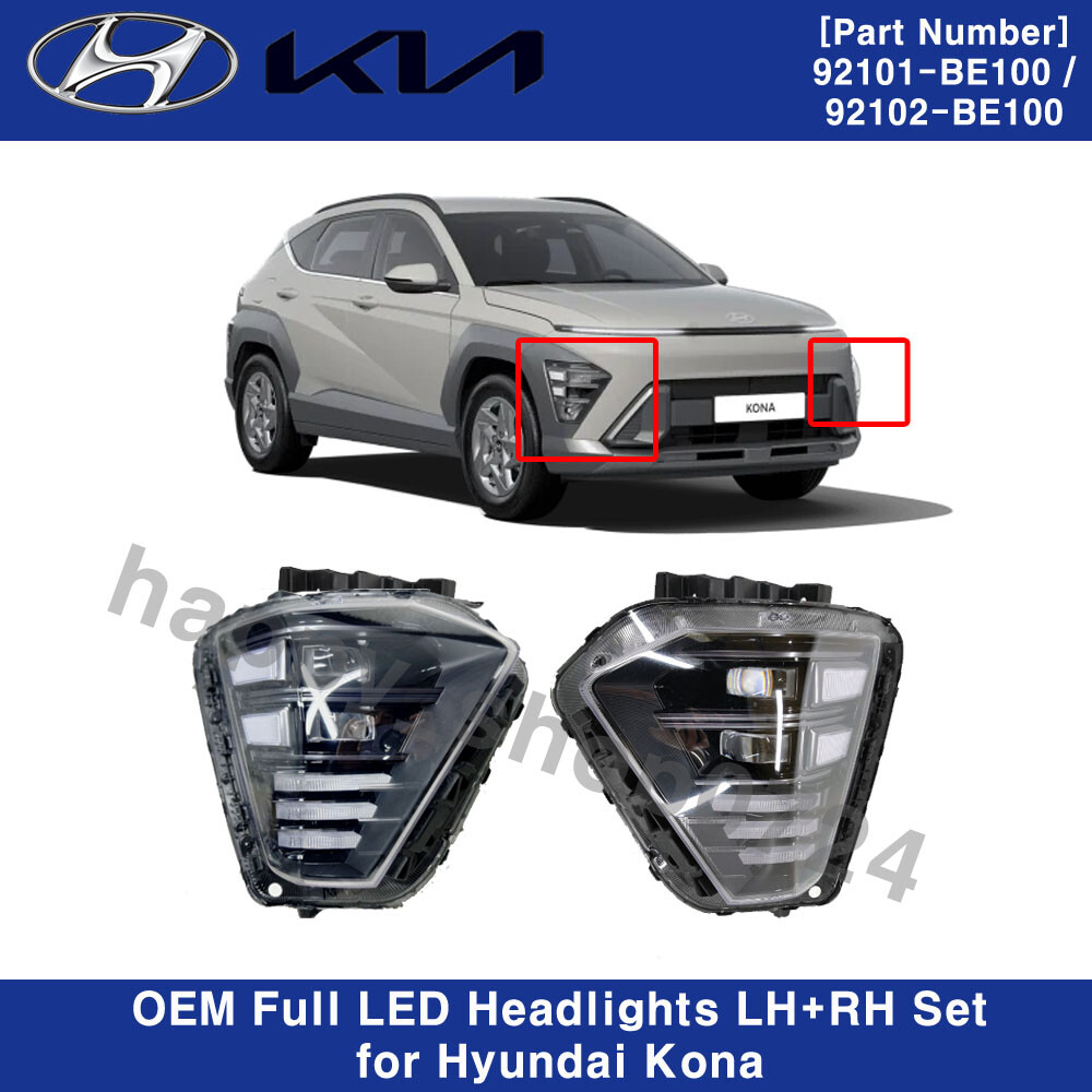 Genuine FULL LED Headlights LIMITED TOP TRIM LH+RH Pair for 2024 ...