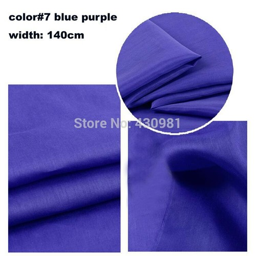 silk/cotton fabric white silk material for dress silk cotton lining - Afbeelding 1 van 5