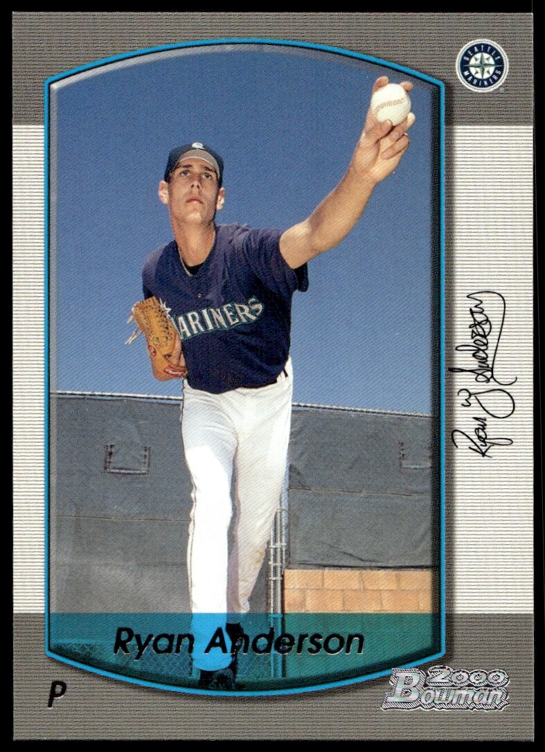 Ryan Anderson 2000 Bowman #180 Seattle Mariners Baseball