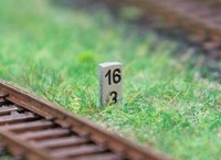 Faller 180952 10 Hektometersteine 1:87 Spur H0 Neu Ovp